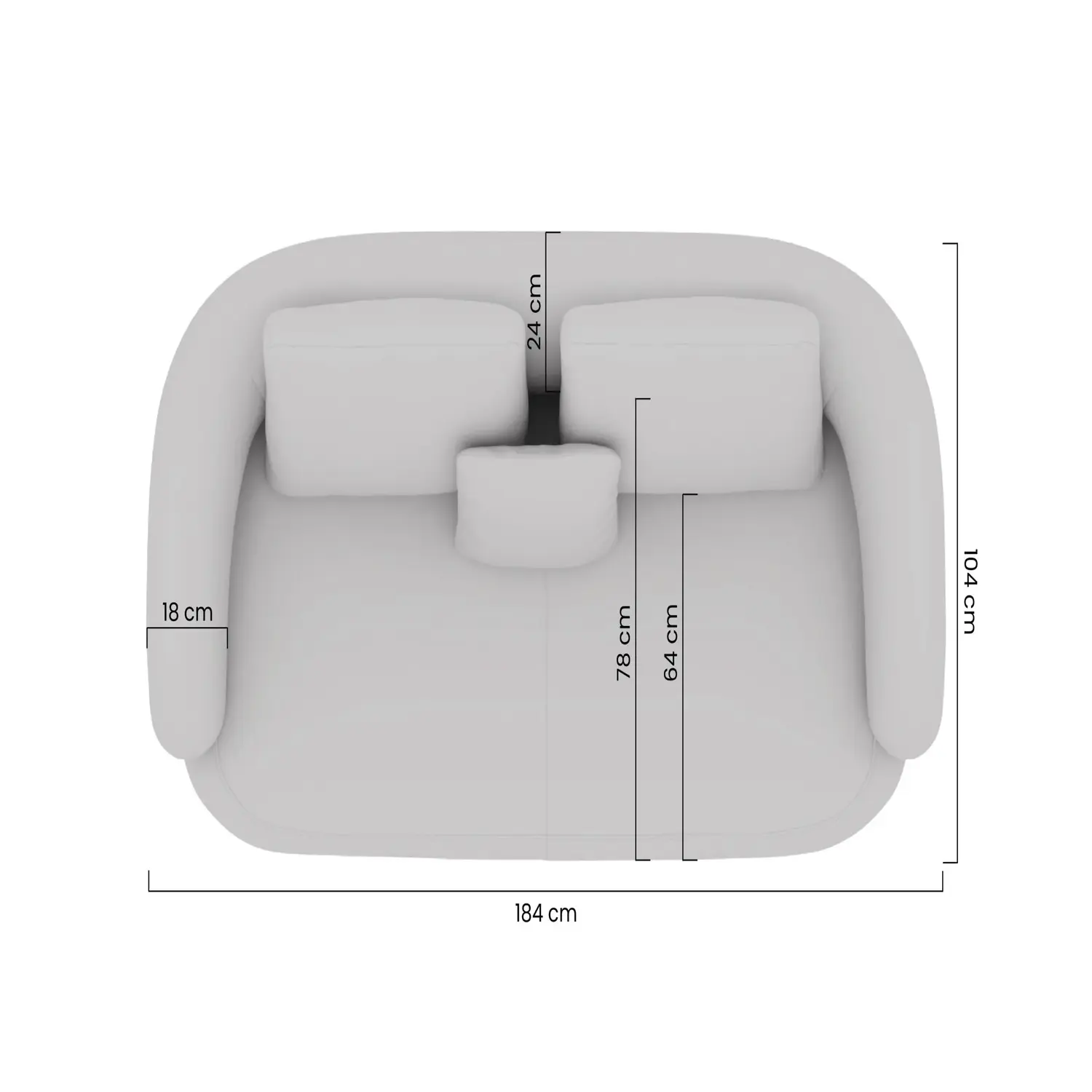 BOGART SOFA FINEZAL 2-OS - obrazek 4
