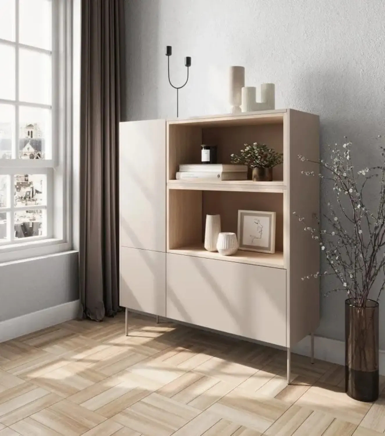 BOGART DESIN KOMODA WYSOKA 120 2D1SZ - obrazek 7