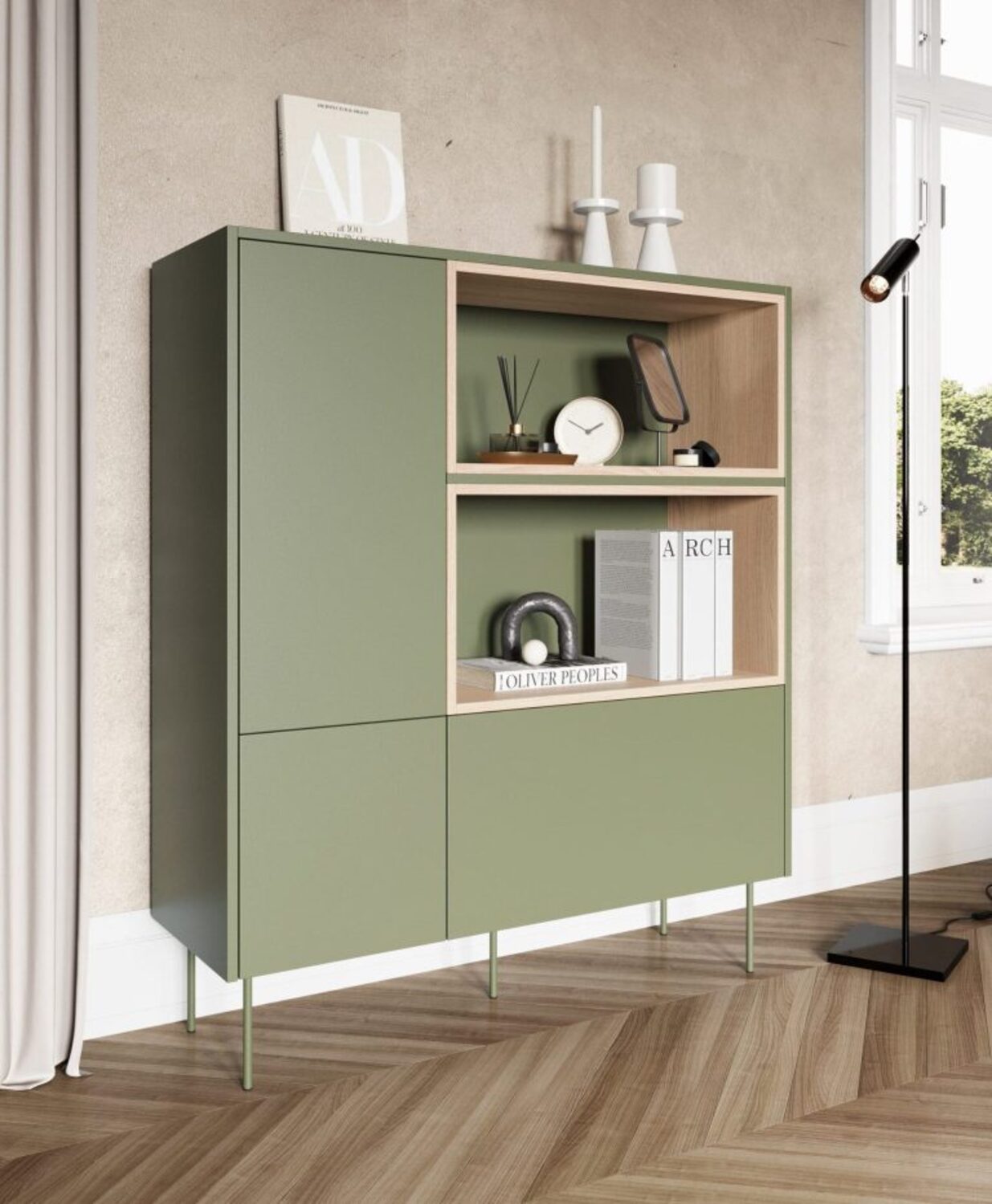 BOGART DESIN KOMODA WYSOKA 120 2D1SZ - obrazek 4