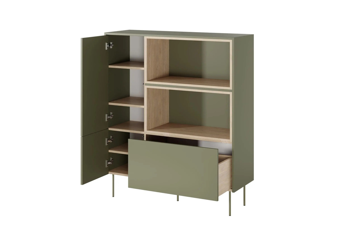 BOGART DESIN KOMODA WYSOKA 120 2D1SZ - obrazek 2