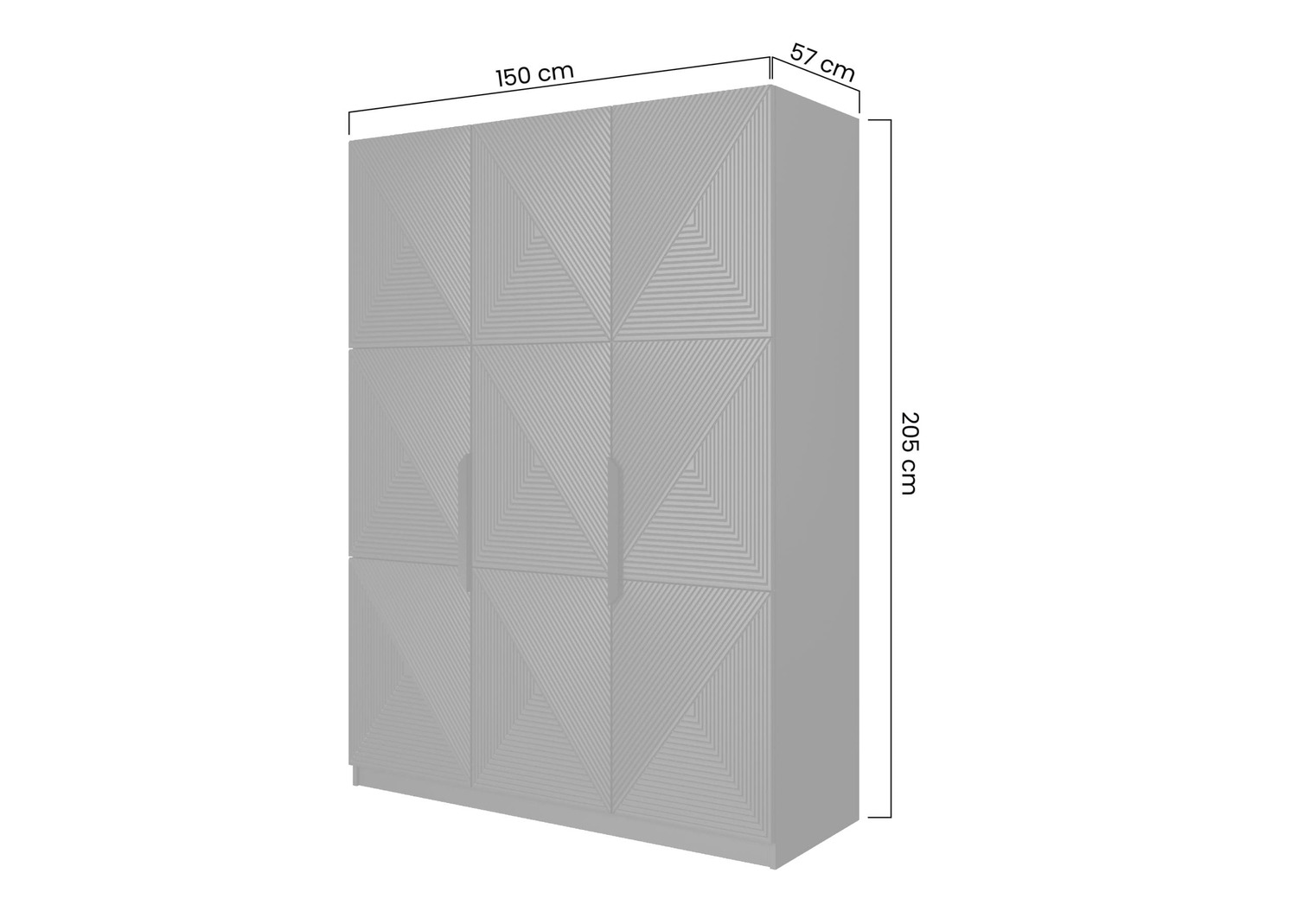BOGART ASHA SZAFA 150 3D - obrazek 9